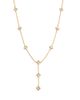 Roberto Coin Roberto Coin 18K Yellow Gold Venetian Princess Mother of Pearl Lariat Necklace, 15-17 - 1