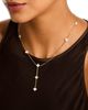 Roberto Coin Roberto Coin 18K Yellow Gold Venetian Princess Mother of Pearl Lariat Necklace, 15-17 - 2