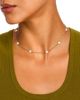 Roberto Coin Roberto Coin 18K Yellow Gold Venetian Princess Mother of Pearl Station Necklace, 16-18 - 2