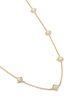 Roberto Coin Roberto Coin 18K Yellow Gold Venetian Princess Mother of Pearl Station Necklace, 16-18 - 3