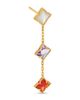 Roberto Coin Roberto Coin 18K Yellow Gold Venetian Princess Multi Stone Dangle Earrings - 3