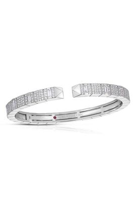 Roberto Coin Roberto Coin Obelico 18k Gold Diamond Bangle
