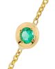 Roberto Coin Women's Diamonds By The Inch 18K Yellow Gold & Emerald Station Bracelet/7" - 4