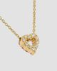 Roberto Coin Women's Double-Sided Heart 18K Yellow Gold, Pink Sapphire & 0.10 TCW Diamond Pendant Necklace - 4