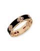 Roberto Coin Women's Love In Verona 18K Rose Gold, Enamel & 0.14 TCW Diamond Band - 5