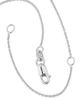 Roberto Coin Women's Tiny Treasures 18K White Gold & 0.60 TCW Diamond "I Love NY" Pendant Necklace - 3