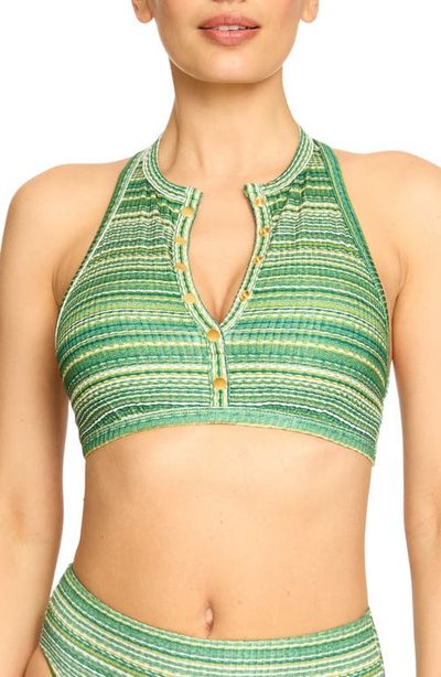 Robin Piccone Robin Piccone Emilia Striped Swim Top