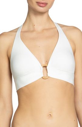 Robin Piccone Robin Piccone Margot Ring Halter Bikini Top