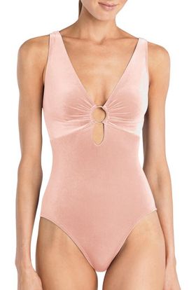 Robin Piccone Robin Piccone Roxy Cutout One-Piece Swimsuit