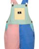 Rock Your Kid Rock Your Kid Kids' Atlas Colorblocked Denim Overalls - 1