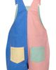 Rock Your Kid Rock Your Kid Kids' Atlas Colorblocked Denim Overalls - 2
