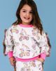 Rock Your Kid Rock Your Kid Kids' Funky Fringe Unicorn Print Cotton Sweatshirt - 5
