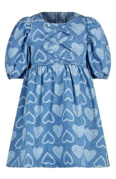 Rock Your Kid Rock Your Kid Kids' Rebel Heart Chambray Dress