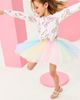 Rock Your Kid Rock Your Kid Kids' Unicorn Circus Print Long Sleeve Tulle Party Dress - 2