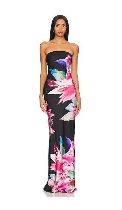 ROCOCO SAND ROCOCO SAND Strapless Maxi Dress
