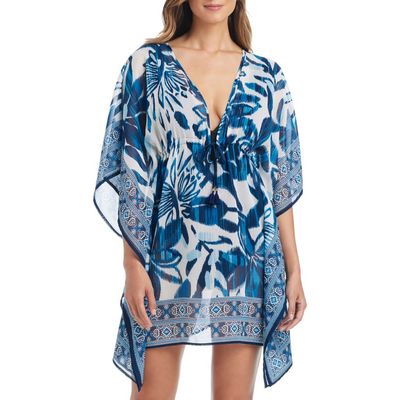 Rod Beattie Rod Beattie Chiffon Cover-Up Caftan