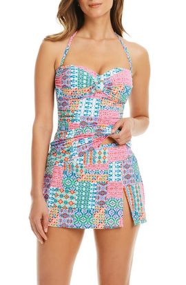 Rod Beattie Rod Beattie Draped Ring Bandini Tankini