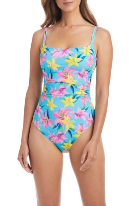 Rod Beattie Rod Beattie Floral Underwire One-Piece Swimsuit