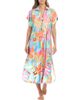 Rod Beattie Rod Beattie Pleated Dolman Sleeve Cover-Up Shirtdress - 1