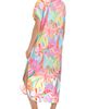 Rod Beattie Rod Beattie Pleated Dolman Sleeve Cover-Up Shirtdress - 3