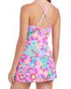 Rod Beattie Rod Beattie Print High Neck Tankini Top - 3