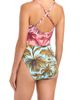 Rod Beattie Rod Beattie Print Tie Front One-Piece Swimsuit - 2