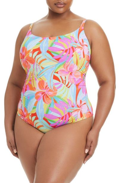 Rod Beattie Rod Beattie Scoop Neck One-Piece Swimsuit