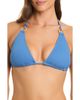 Rod Beattie Rod Beattie Textured Triangle Halter Bikini Top - 1