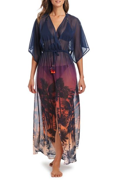 Rod Beattie Rod Beattie Topical Print Cover-Up Dress