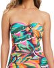 Rod Beattie Rod Beattie Tropical Print Bandini Swim Top - 1