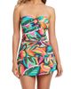Rod Beattie Rod Beattie Tropical Print Bandini Swim Top - 3