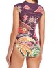 Rod Beattie Rod Beattie Tropical Print Cap Sleeve One-Piece Swimsuit - 2