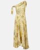 Rodarte Rodarte Asymmetric floral silk midi dress - 1
