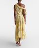Rodarte Rodarte Asymmetric floral silk midi dress - 4