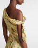 Rodarte Rodarte Asymmetric floral silk midi dress - 6