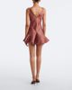 Rodarte Rodarte Floral-appliqué polka-dot satin minidress - 5
