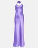 Rodarte Rodarte Floral-appliquÃ© silk charmeuse gown - 1