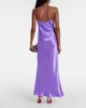 Rodarte Rodarte Floral-appliquÃ© silk charmeuse gown - 3