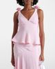 Rodarte Rodarte Floral-appliquÃ© silk crÃªpe top - 2