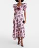 Rodarte Rodarte Floral-appliqué silk gown - 2