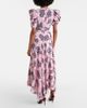 Rodarte Rodarte Floral-appliqué silk gown - 3