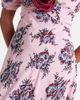 Rodarte Rodarte Floral-appliqué silk gown - 5