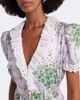 Rodarte Rodarte Floral silk twill minidress - 3
