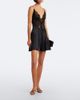Rodarte Rodarte Lace and silk satin minidress - 2
