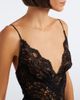 Rodarte Rodarte Lace and silk satin minidress - 3