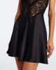 Rodarte Rodarte Lace and silk satin minidress - 4