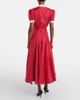 Rodarte Rodarte Printed silk twill midi dress - 3