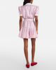 Rodarte Rodarte Printed silk twill minidress - 3