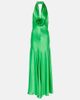 Rodarte Rodarte Rose halterneck silk gown - 1