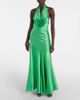 Rodarte Rodarte Rose halterneck silk gown - 2